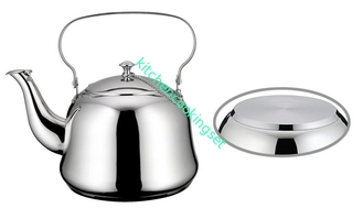 Categoría alimenticia inoxidable pulida espejo de la caldera de té del acero inoxidable Ss201 #
