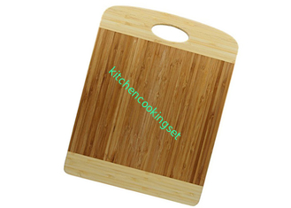 OEM material seguro del artículo del color de la comida de bambú natural de la tabla de cortar aceptado