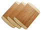 Respetuoso del medio ambiente irrompible personalizada de la tabla de cortar de bambú