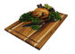 tabla de cortar de bambú 16x12 para el anti-bacteriano de la cocina respetuoso del medio ambiente