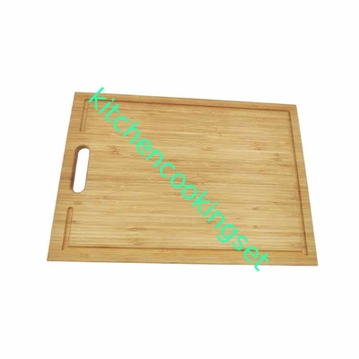 Tabla de cortar de madera del resbalón no-, tablas de cortar de madera profesionales con los surcos del jugo